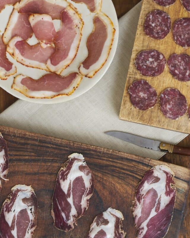 Planche apéritive porc noir de Bigorre AOP Herbae