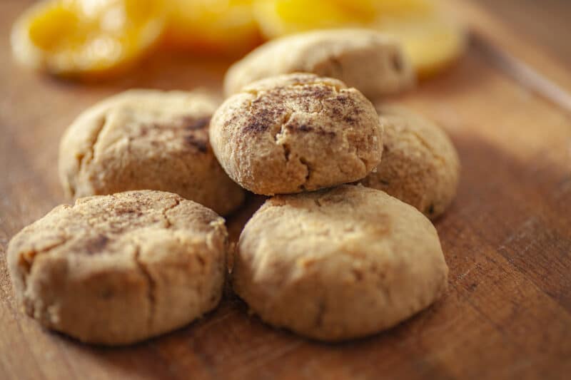 Sablés cannelle zestes d'orange au saindoux