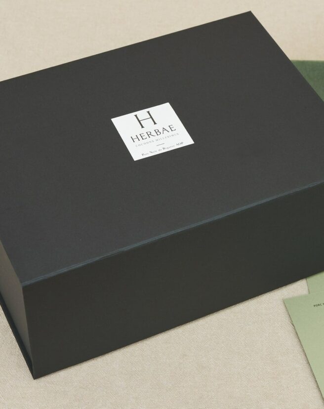 Boîte cadeau coffret HERBAE PORC NOIR DE BIGORRE