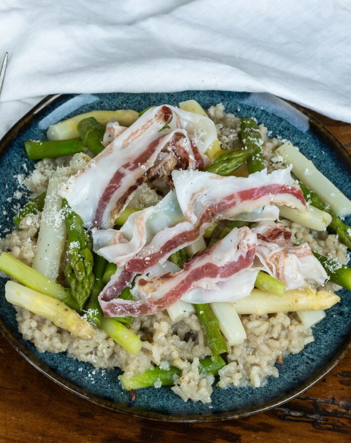 Recette_Inspirations_Risotto_Asperges_Ventreche_Porcnoirdebigorre_Herbae