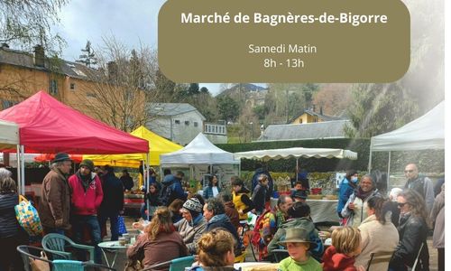 Marché Bagnères de Bigorre Hautes Pyrénées - Evénement Herbae Porc noir de Bigorre AOP