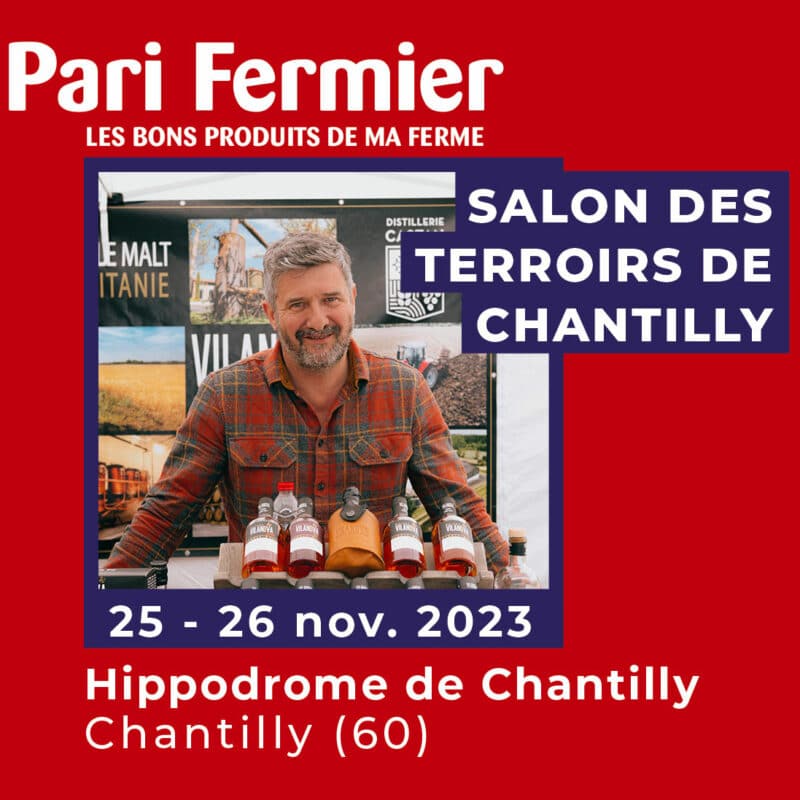 Pari fermier marché producteurs Hippodrome Chantilly Novembre 2023
