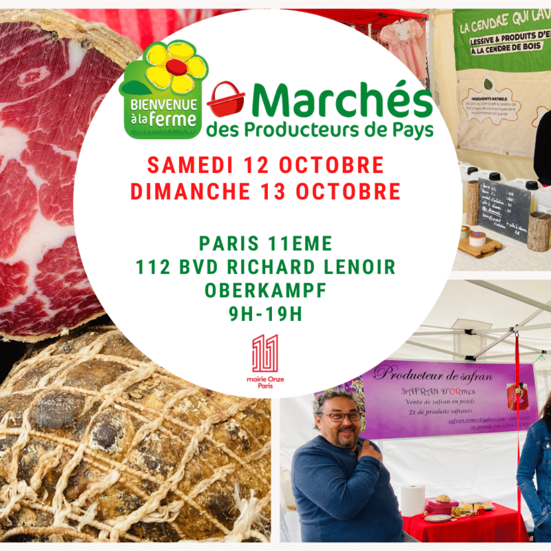 Marché de producteurs paris OBERKAMPF 2024 Herbae
