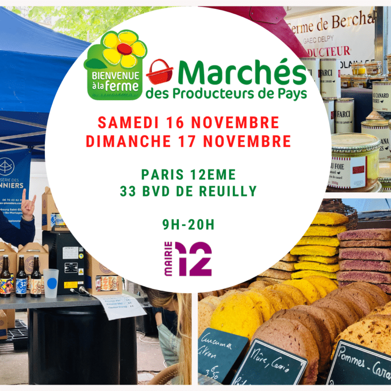 Marché producteurs REUILLY Paris Herbae 2024