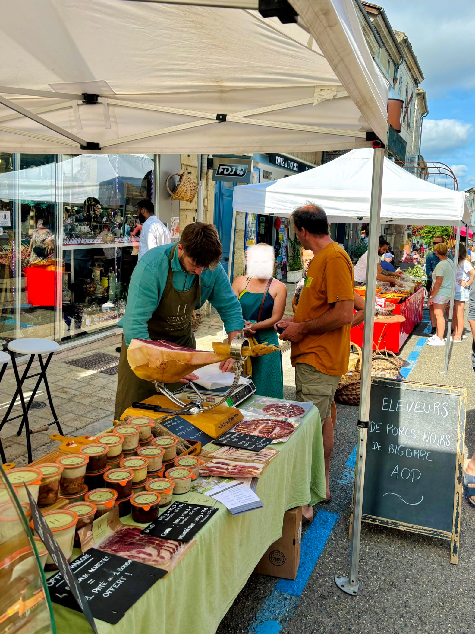 Marché de lectoure- marché d'été