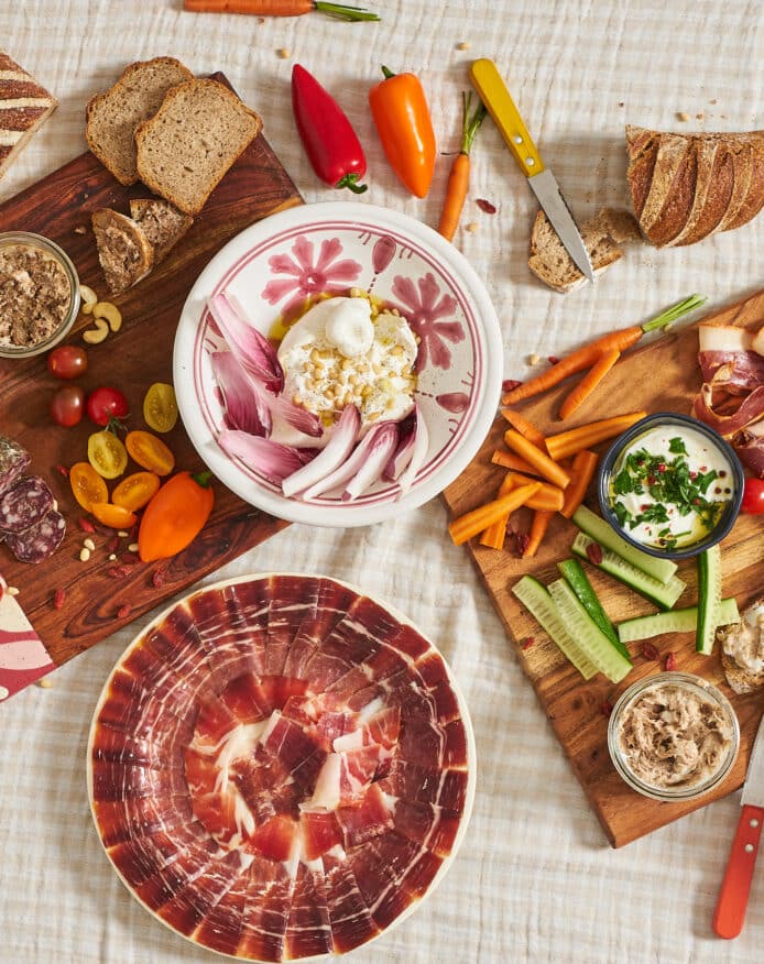 Apéritif été - Table extérieur