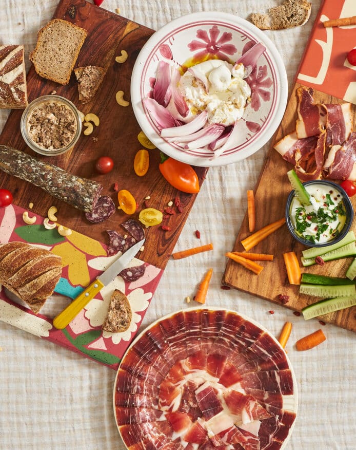 Apéritif été - table extérieur