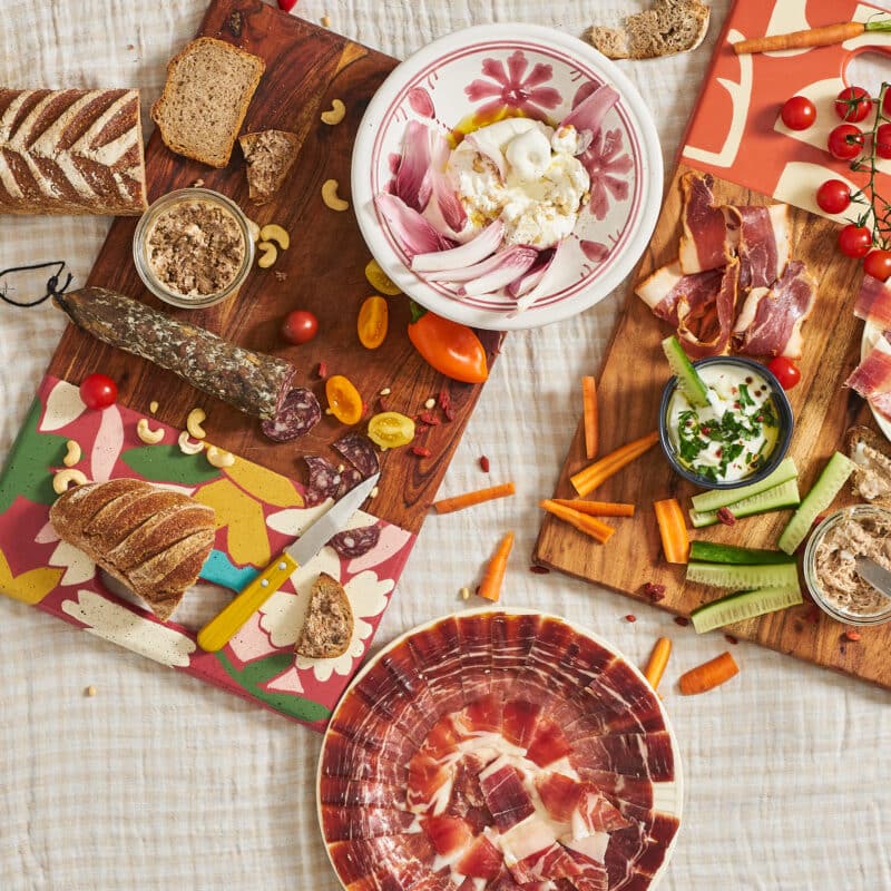Apéritif été - table extérieur