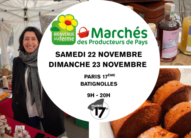 Marché de pays de producteur batignolles 2025