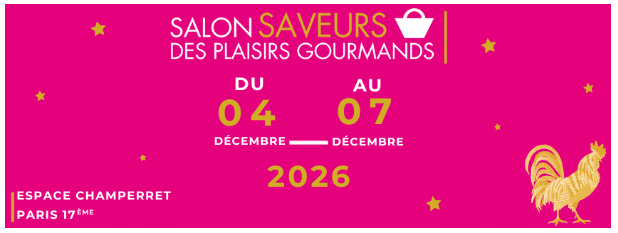 Salon Saveurs des plaisirs gourmands décembre 2026 HERBAE